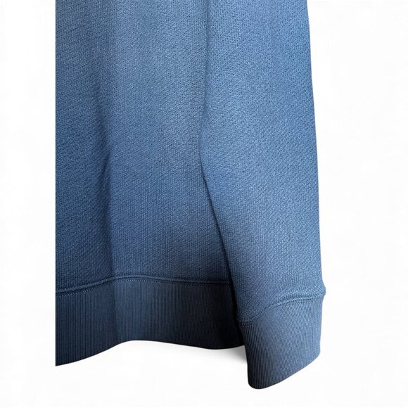 GAP Men's Textured Hoodie Blue Size L - Picture 5 of 12